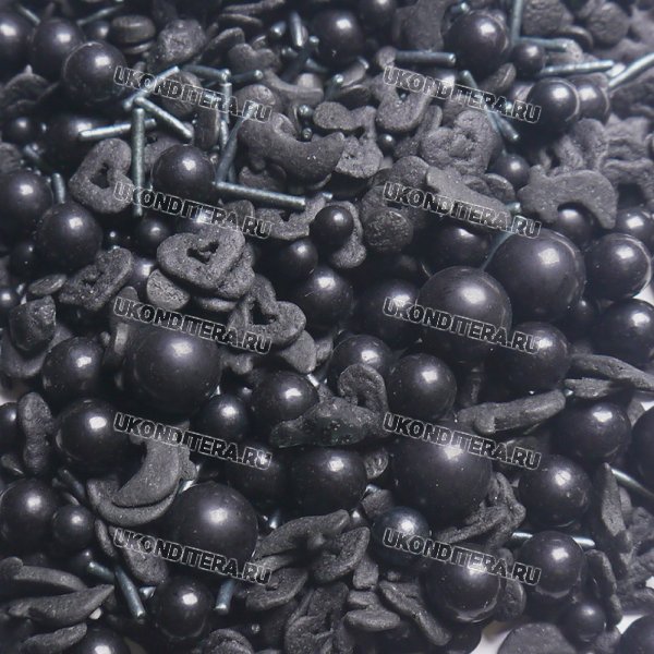 Посыпка "CL" - Черный бум, 50гр. (CL-228552)