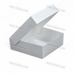Коробка для Зефира с Окном ЭК 20х20х7см