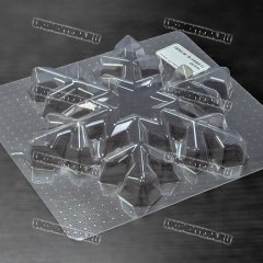 Форма Пластиковая VTK - Снежинка