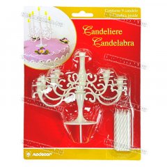 Свечи Modecor - Канделябр 1+9шт