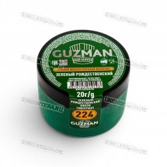Краситель Порошковый жррс GUZMAN - Зеленый Рождественский 20г