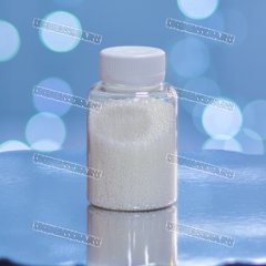 Шарики Сахарные Caramella - Белые Перламутровые 2мм 100г