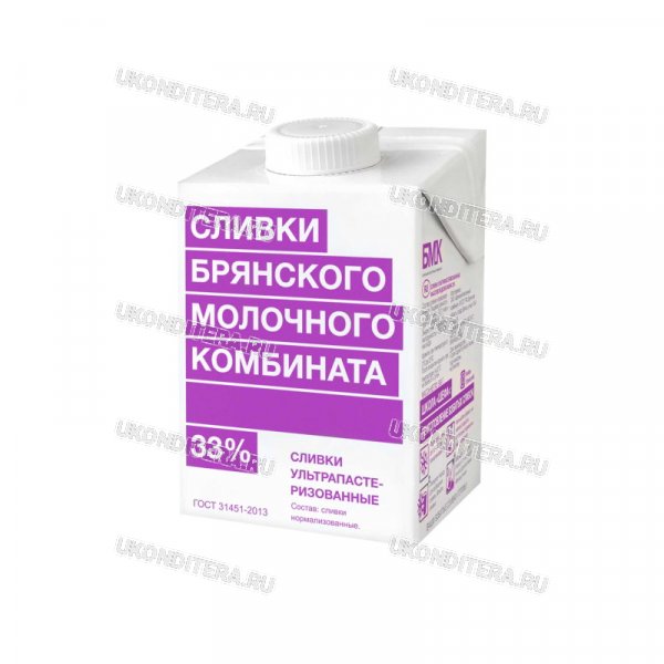 Сливки БМК 33% 500мл М