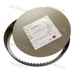 Форма Антипригарная со Съемным дном Gobel - Круг 300/280х36мм