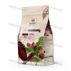 Шоколад Cacao Barry - Темный CUBA 70% 1кг