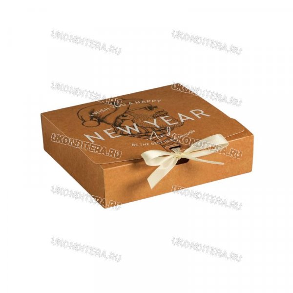 Коробка для Сладостей - Новый год, 20х18х5см. (SL-5004056)