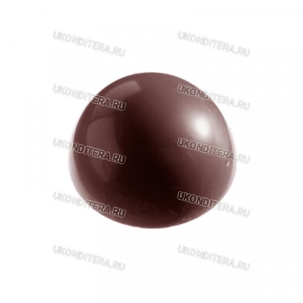 Форма Поликарбонатная "Chocolate World" - Полусфера 59мм. (CW2252)