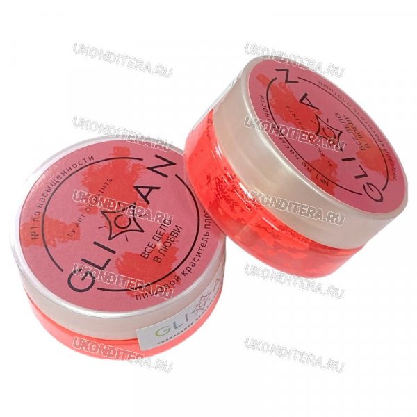 Краситель Неоновый GLICAN - Коралловый (Любовь) 10г