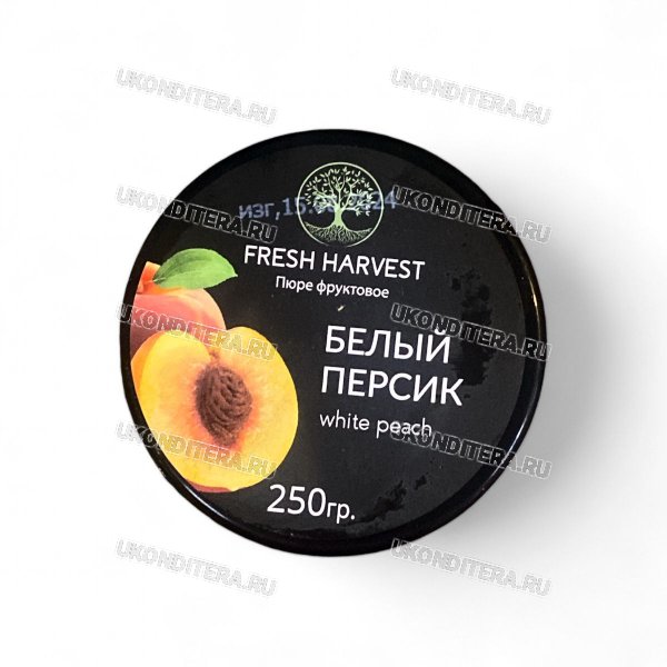 Пюре Fresh Harvest - Персик Белый 250г