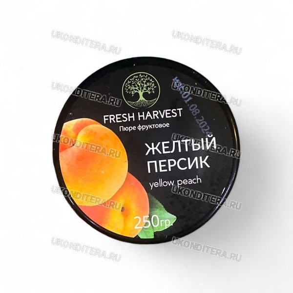 Пюре Fresh Harvest - Персик Желтый 250г