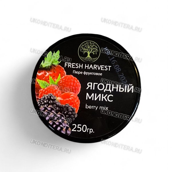 Пюре Fresh Harvest - Ягодный Микс 250г