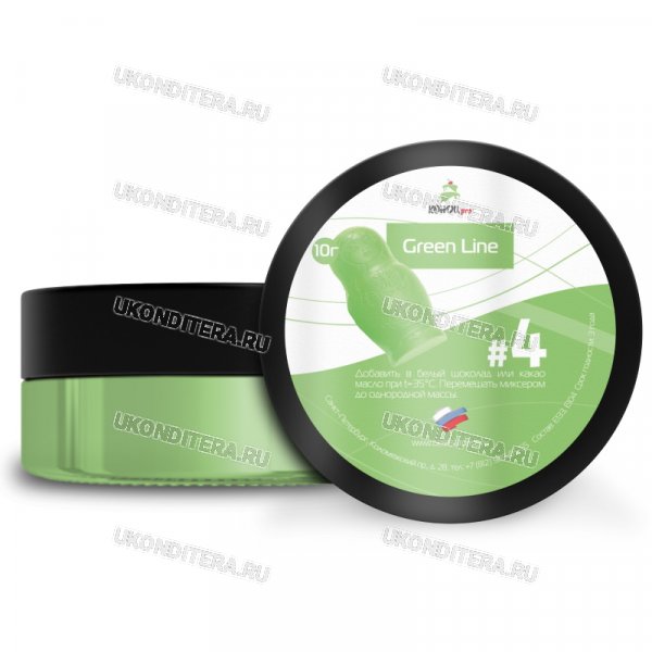 Краситель Порошковый "КондиPro" Жирорастворимый - Green Line №4, 10гр. (KP-00000966)