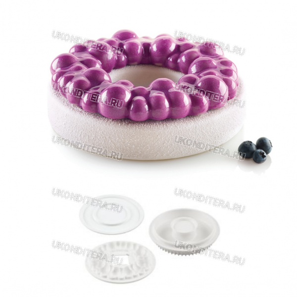 Силиконовая форма "Silikomart" - Kit Bubble Crown, 1000мл. (SM BCROWN)