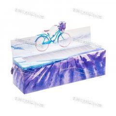 Коробка для 7 Макаронс с Окном - Вдохновения 18х5,5х5,5см