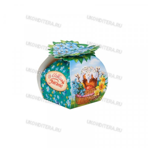 Коробка для Яйца - Кулич, 6х6х7,3см., Черный (SL-2808841)