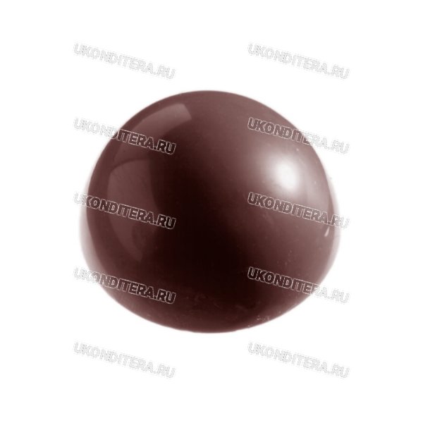Форма Поликарбонатная "Chocolate World" - Полусфера 80мм. (CW2254)