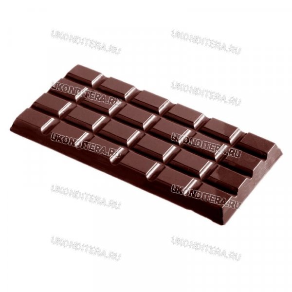 Форма Поликарбонатная "Chocolate World" - Шоколадная Плитка (CW2162)