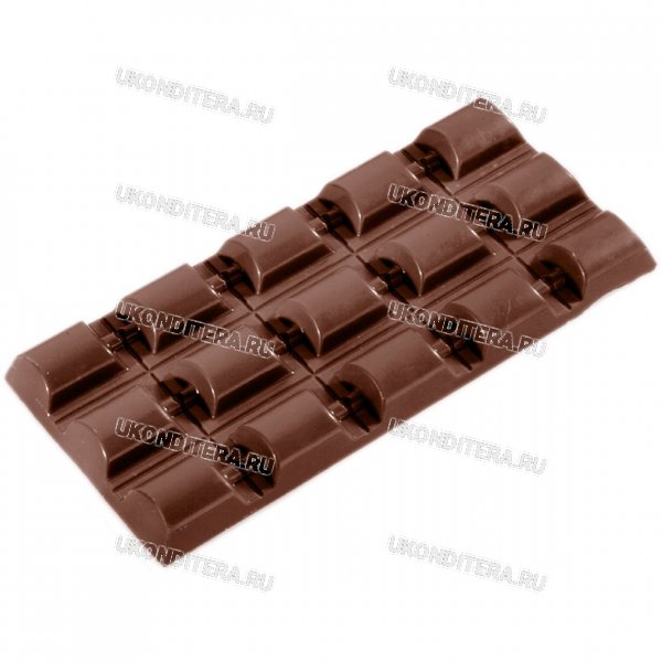 Форма Поликарбонатная "Chocolate World" - Шоколадная Плитка (CW2310)