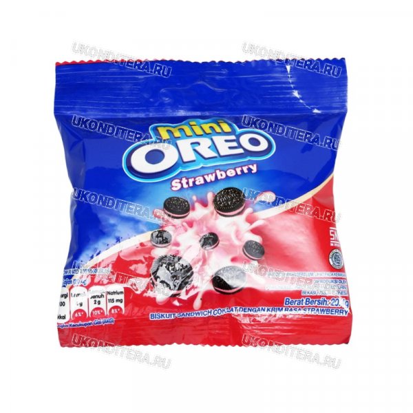 Печенье Oreo Strawberry, 20,4гр. (SL-5086596)