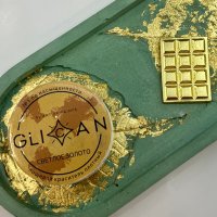 Блеск Плотный GLICAN - Золото Светлое 10г