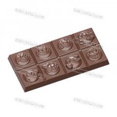 Форма Поликарбонатная ChocolateWorld - Плитка 1589CW