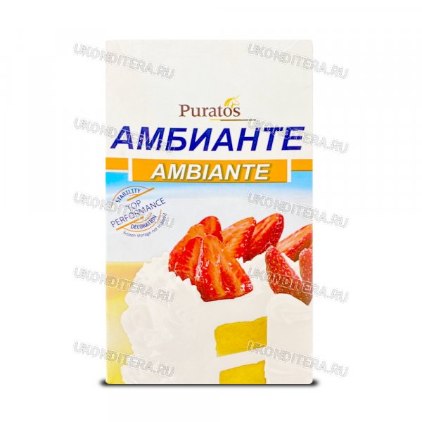 Крем "Амбианте" - Растительный 24%, 1л. (ING 0106)