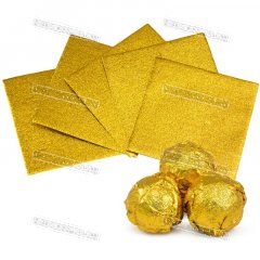 Фольга для Конфет - Золото 80х80мм 100шт