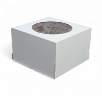 Коробка для Торта с Окном ЭК 30х30х19см (Гофрокартон)