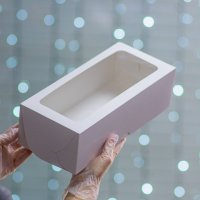 Коробка для Рулета с Окном РП 33х15х10см