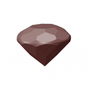 Форма Поликарбонатная ChocolatForm - Бриллиант CF0608