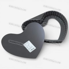 Форма Антипригарная со Съемным дном SN - Сердце 185/203х25мм