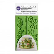 Молд Силиконовый Wilton - Папоротник и Завитки  218х126мм