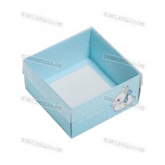 Коробка для Бенто-Торта с ПВХ Крышкой - Ты прелесть 12х11,5х6см