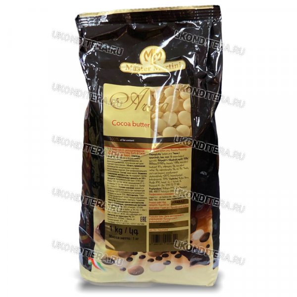 Масло-Какао "Ariba Burro di Cacao" - в Каплях, 1кг. (ING-00117)