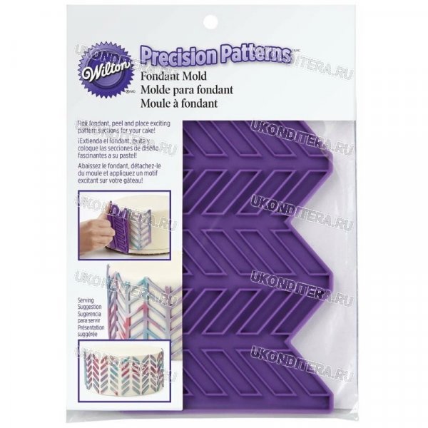 Коврик-Трафарет Силиконовый Wilton 11х17см