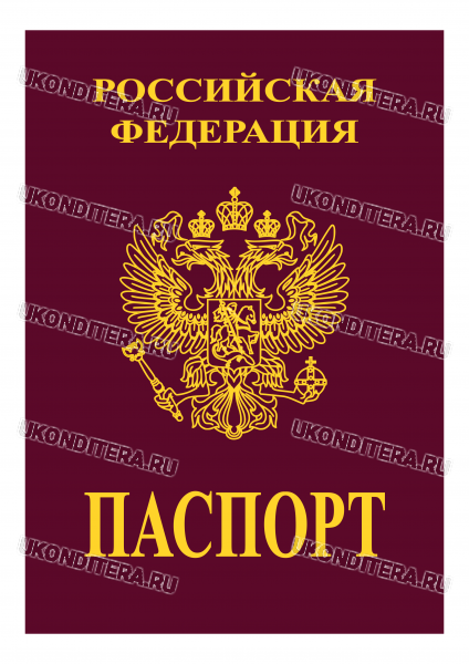 020 - Паспорт, 27х18,8см