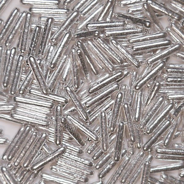Посыпка "DYFC" - Палочки Серебряные, 100гр. (CL-902201/100G)