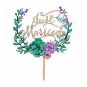Топпер - Just Maried 130х160мм