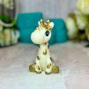 Фигурка Глазурь - Жирафик 3D Золото