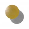 Подложки Золото/Серебро Круг 0,8мм., 12см., 100шт