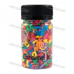 Посыпка Caramella - Алфавит Английский 50г