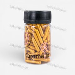 Посыпка Caramella - Палочки Золото 50г +