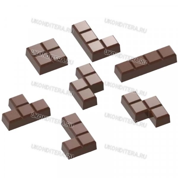 Форма Поликарбонатная "Chocolat Form" - Тетрис (CF0238)
