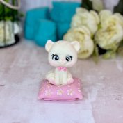 Фигурка Глазурь - Котенок на Розовой полушке 3D